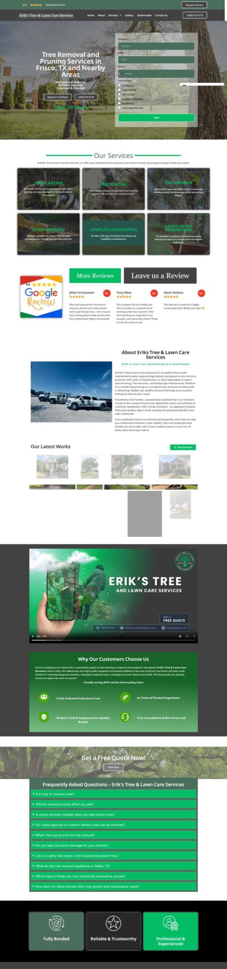 Home 20 erikstreeandlawn